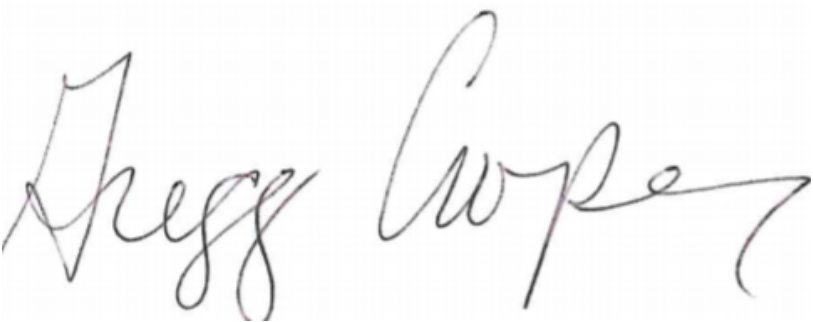 gregg cooper sig