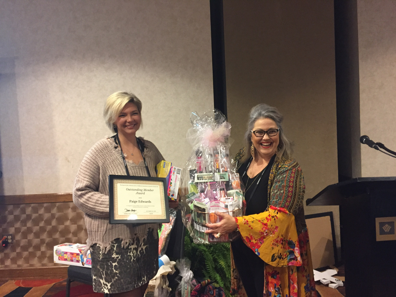outstanding member award 2019